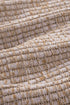 Wrap V Neck Waffle Sweater